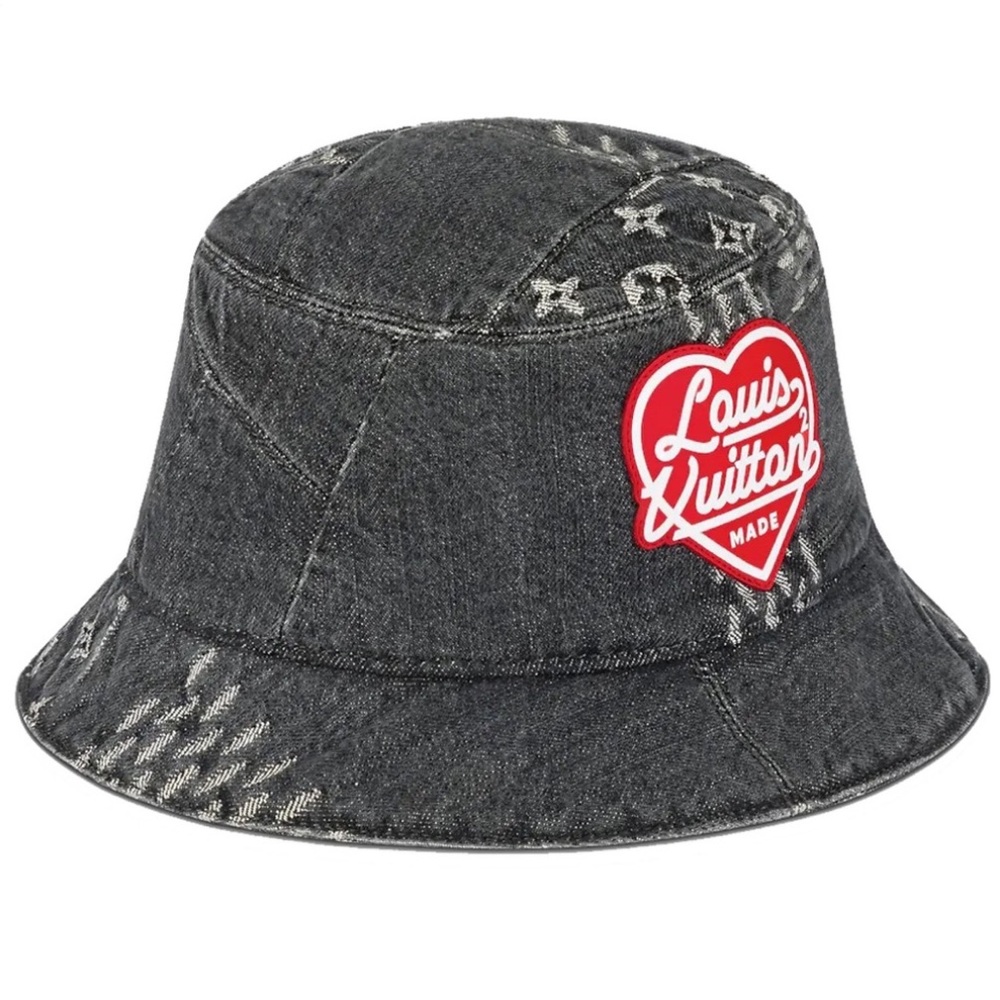 Louis Vuitton X Virgil Abloh X Nigo Collaboration Bucket Hat